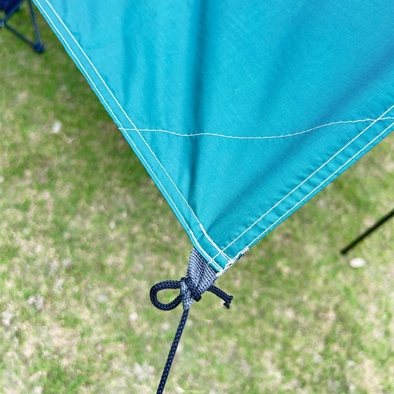 Outdoor Canopy Tent Camping Sunshade Tarp Folding Portable Large Canopy for 4-8 People