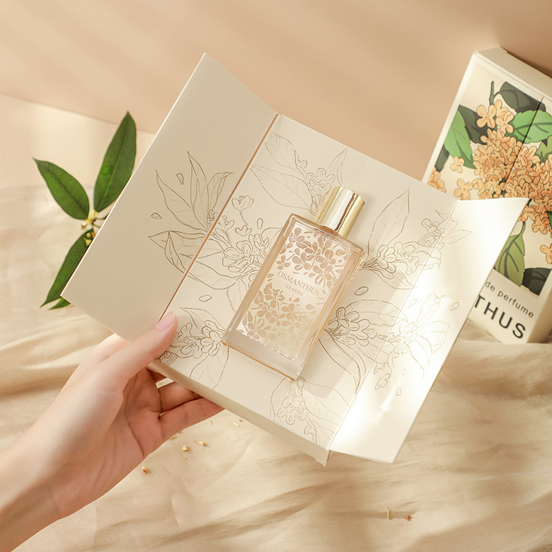 Qadın üçün osmanthus ətirli uzunmüddətli ətir, hədiyyə qutusu