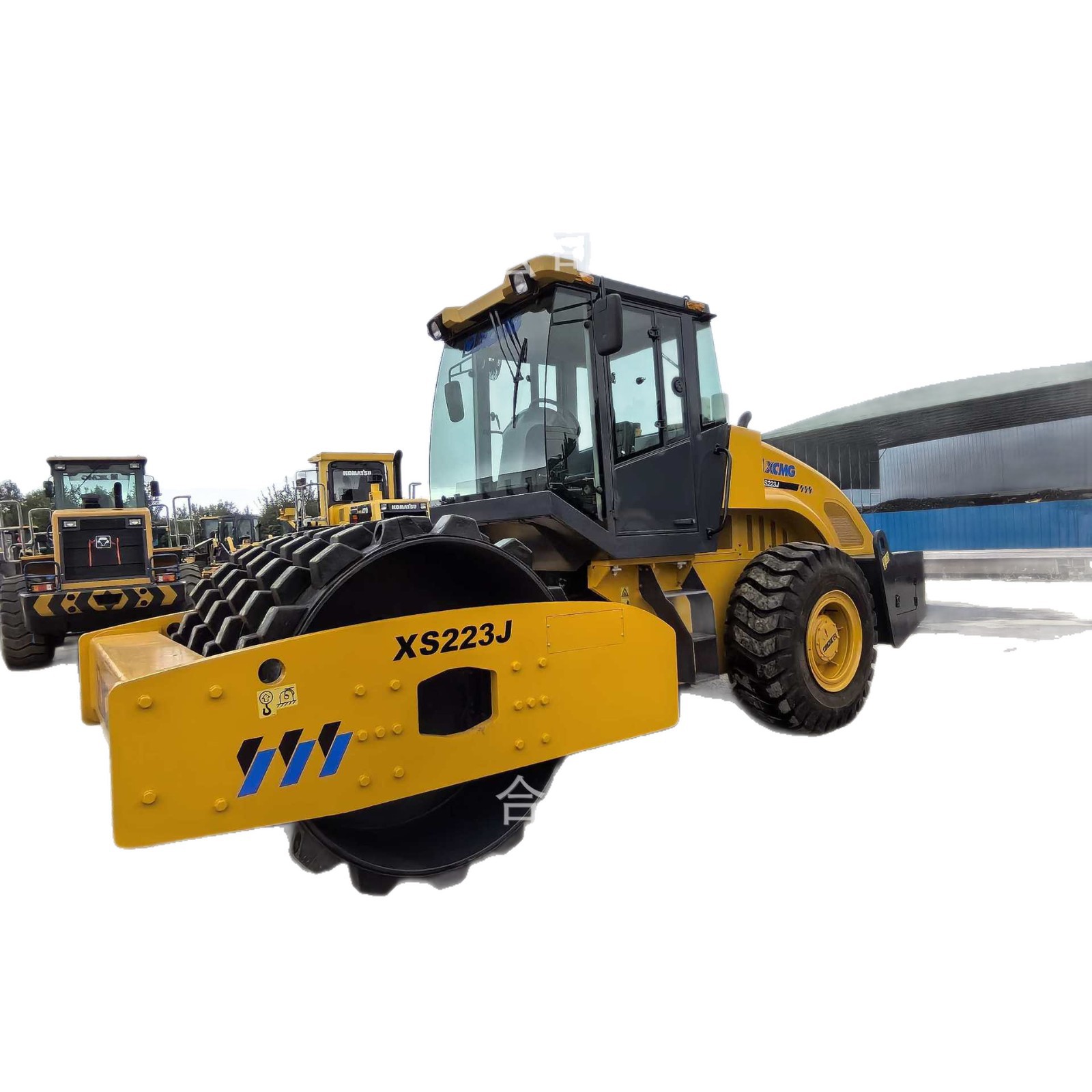 XCMG 223J rodillo vibratorio rodillo XCMG XS223J convexo desmontable rodillo de doble propósito