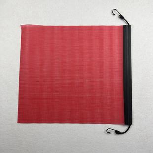 PVC Warning Flag Hook Flag VINYL Safety Flag Quartet Warning Flag Mesh Cloth Flag Hanging Safety