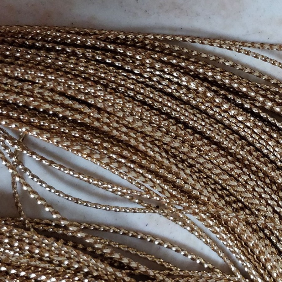 粗1mm直经金色喜糖盒子捆扎捆装黑色金属绳银色装饰带卷线圈轴装