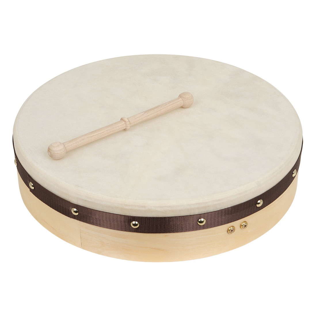 16 pulgadas 18 pulgadas de piel de oveja irlandesa mano tambor Xinjiang danza étnica rendimiento música enseñanza ayudas percusión instrumento mano tambor