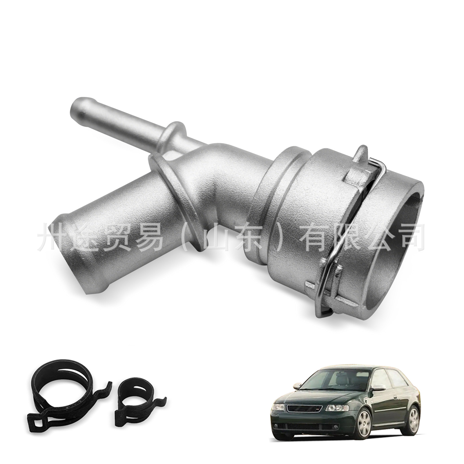 1J0122291B Aluminum Water Pipe Interface Water Pass Suitable for Volkswagen Bora Golf Audi A3 and Other Models