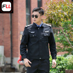Security uniform set, spring and autumn set, on-duty work uniform, security spring and autumn style, property gate guard uniform, unisex security attire