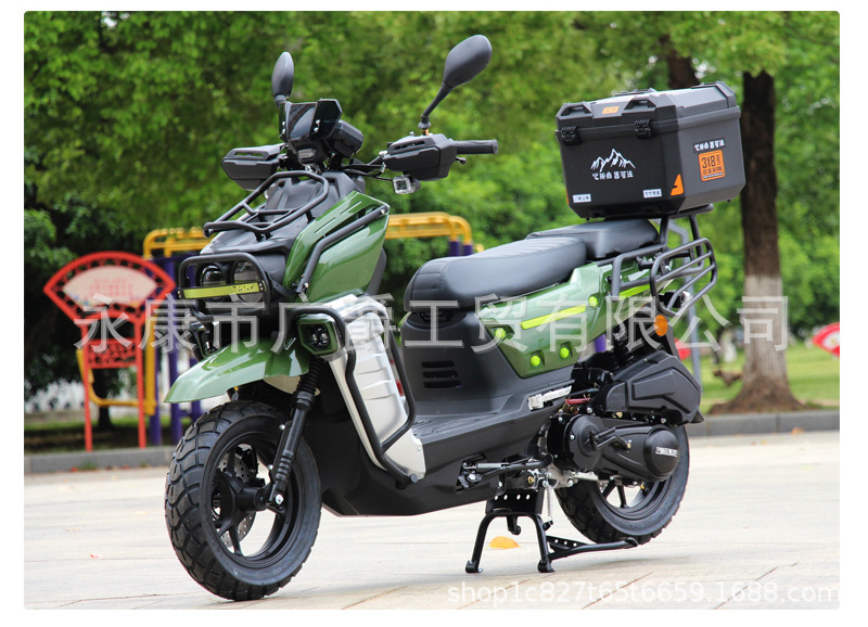 Export Tank Defender New 150Cc Scooter Off-Road Power-Assisted Two-Wheel Road Dominator for Adults
