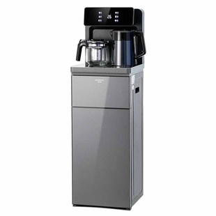 Skyworth Double-Pot Tea Bar Machine, Double Water Outlet, Fully Automatic Classy Water Boiling All-In-One Machine, Bottom-Mounted Water Dispenser C27