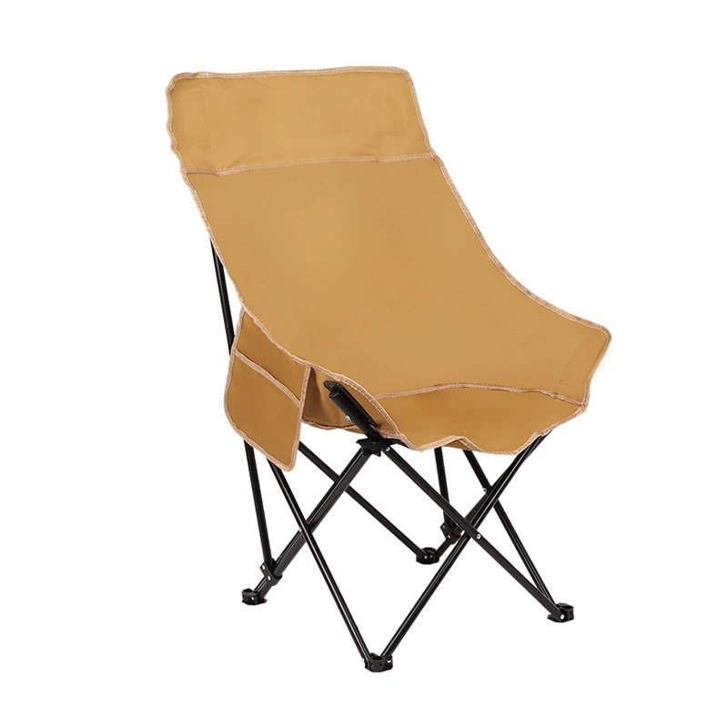 Поддерживает шифрованный текстовый лист отправления высокую спинку Moon chair портативный кемпинг пляжный стул лежащий внешний раскладной стул