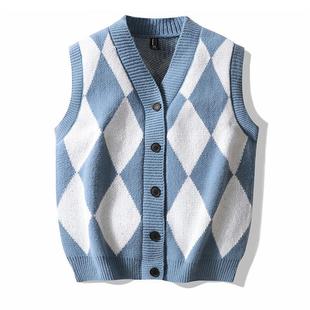 2025 New Autumn and Winter National Fashion Sweater Men's Trbottomy Brand Winter Knitted Bottoming Shirt with Couple Tops 196 Men's