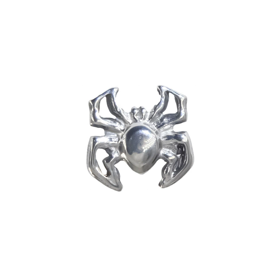 Metal small lip piercing heart-shaped