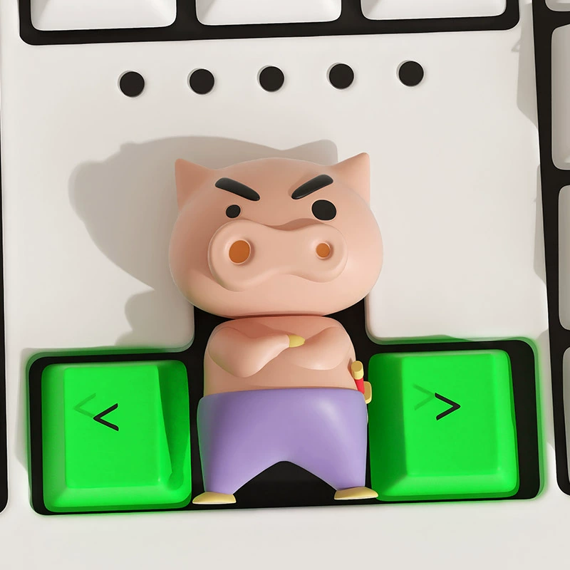 Three dimensional mechanical creative keyboard, cute decorations