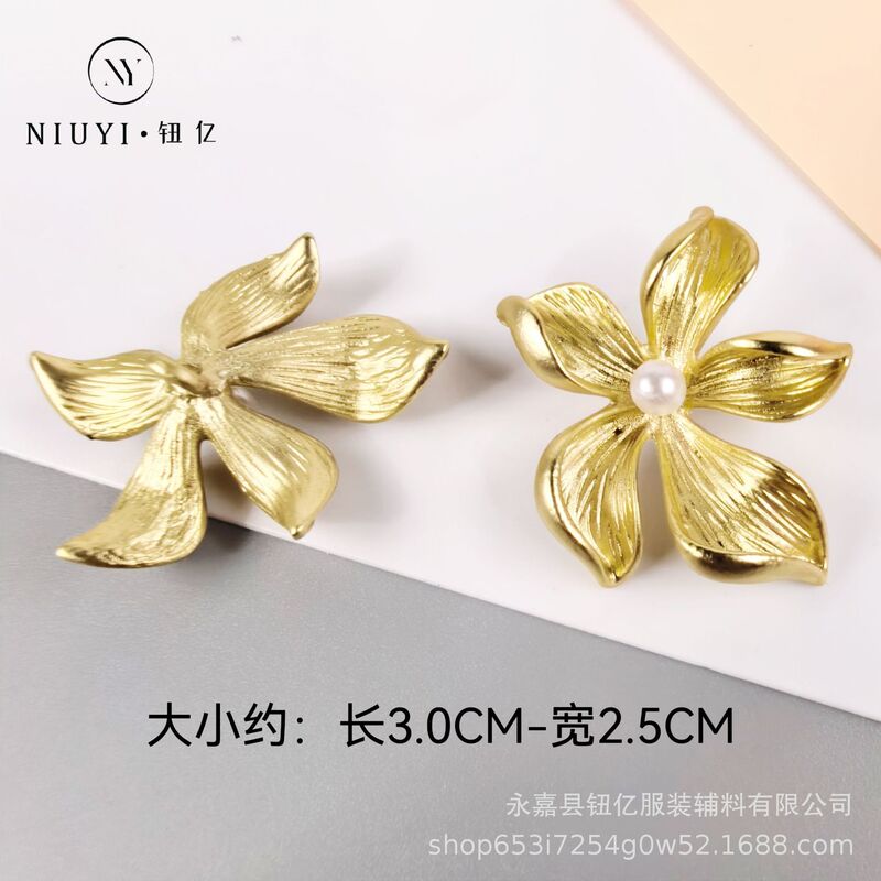 高級金属不規則ボタン、金属ボタン、コート、ウールコート、カーディガン、セーターボタン、スーツコートボタン|undefined