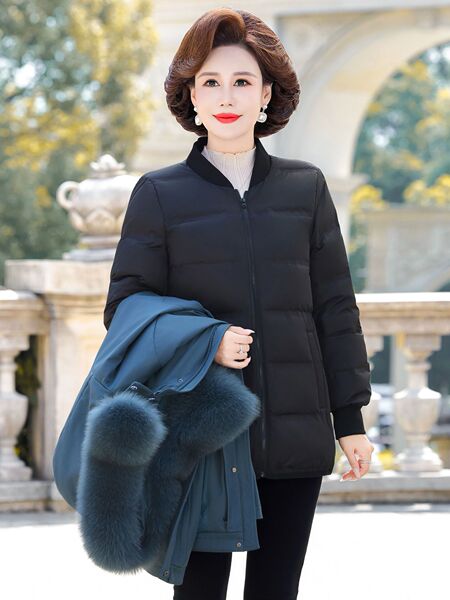 Removable down jacket