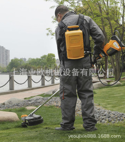 传峰58V背包电池 割草机 吹风机 绿篱机 电锯充电式锂电池