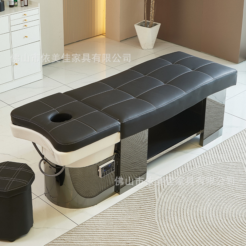 Barbería cama de lavado de cabello cama especial tailandesa cama de lavado de cabello cama de cabello de acero inoxidable temperatura constante cama de lavado de cabello