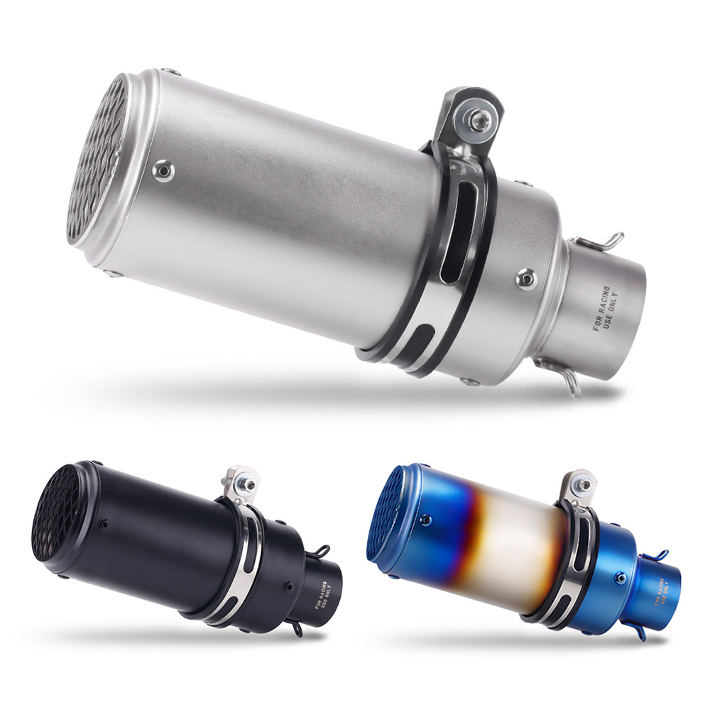 Sc Exhaust Motorcycle Cylinder Modified Exhaust Pipe Chunfeng 250Sr Z900 Duke390 R6 R1 Modification