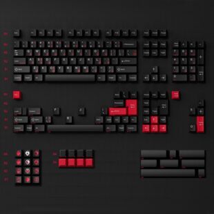 JKDKeys KM���źڼt�۠��m��PBT�����Aԭ�S68 980 75 87 104�Iñ