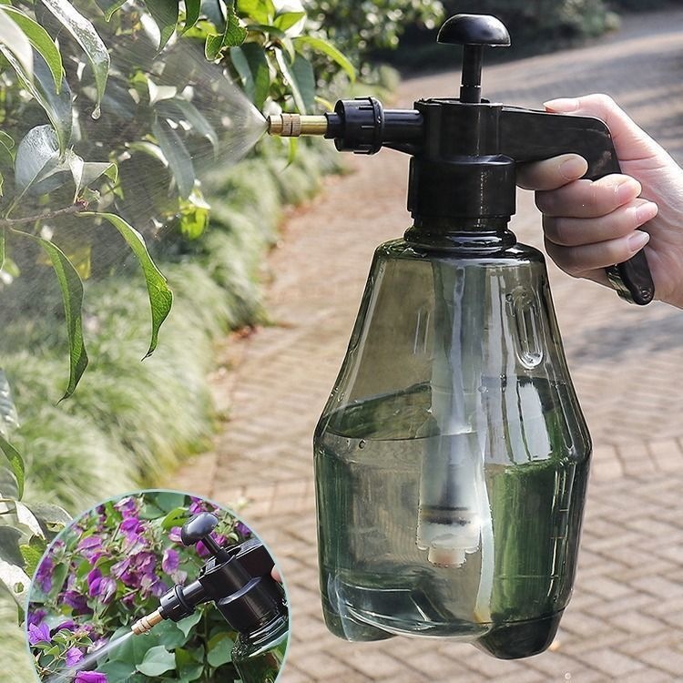 手动气压式浇花喷壶园艺浇水壶家用清洁消毒喷水壶大容量洒水壶