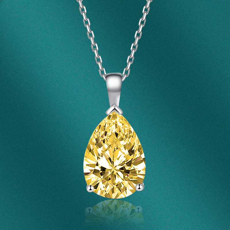Streetwear Style Copper Artificial Diamond Water Droplets
