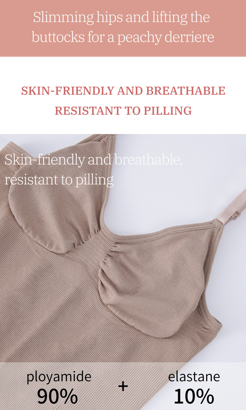 Women's Shapewear Bodysuit, Backless Hip Lifting Waist Trainer_voghion.com