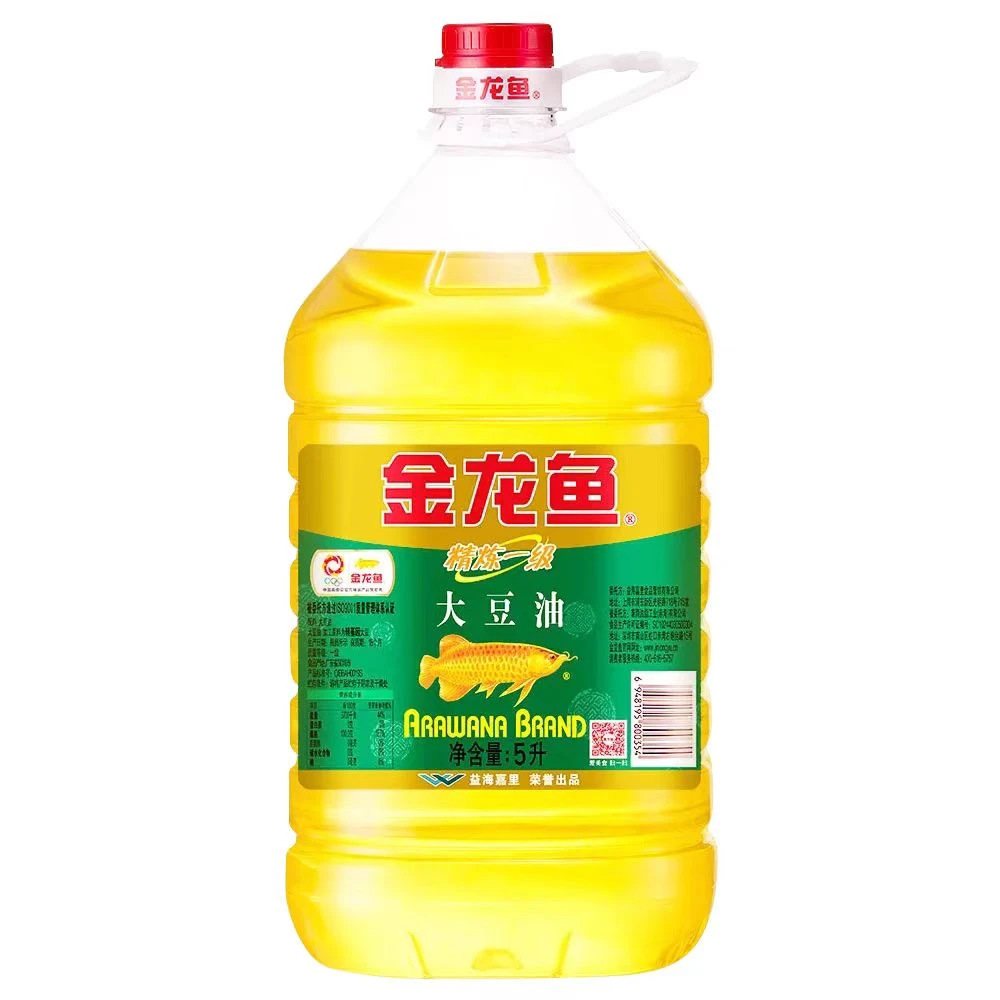 金龙鱼大豆油新日期25年产保质期18个月5L*1桶