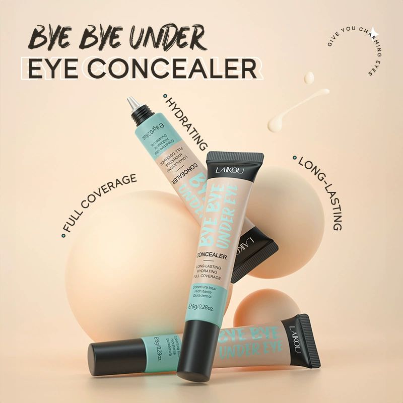 concealer (LAIKOU) Bye Bye Under Eye, увлажняющий тюбик 8 г, натуральное покрытие оттенки 110–320