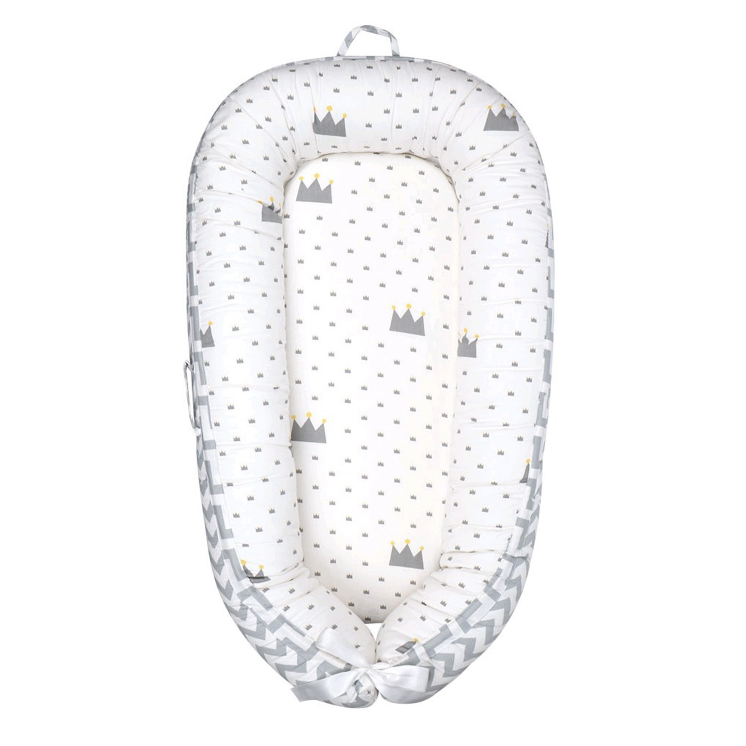 SKU图_布套 灰底白皇冠（条纹）