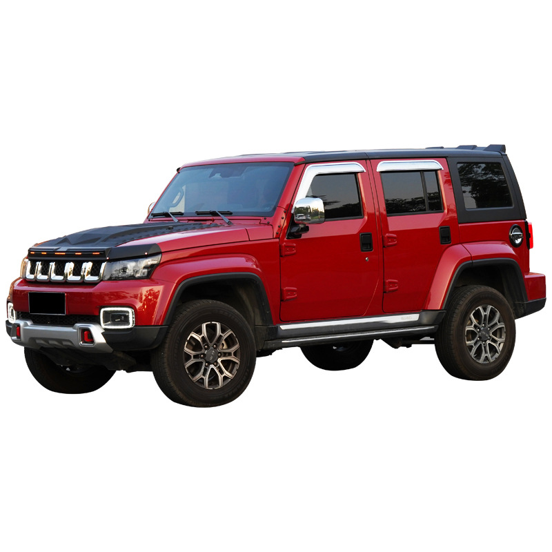 TXR aplicable a BAIC Beijing BJ40LPlus coche protector de lluvia original de acrílico PC lluvia ceja modificación piezas decorativas