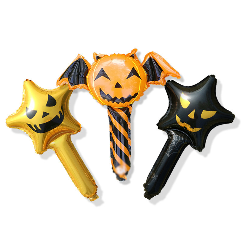 ハロウィーン装飾新悪魔クモカボチャ空気入れ棒は風船の祝日装飾店の装飾を持っている|undefined