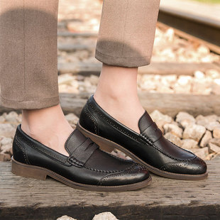 1740 a generation of men's shoes 2022 spring new business formal casual shoes men's leather men's shoes brogue