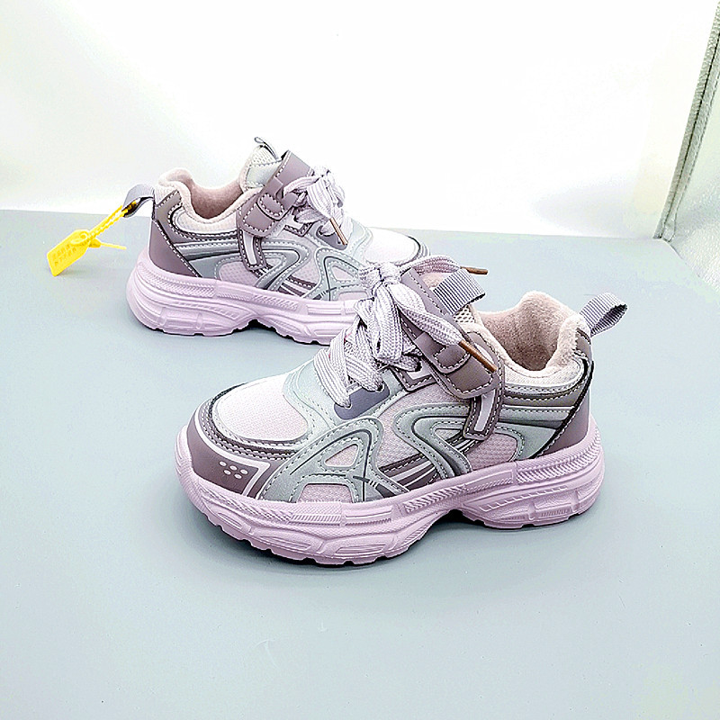 Kubi Hornet cuero de algodón zapatos deportivos de hombre invierno nuevos zapatos para niños niños niños zapatos para padres niños