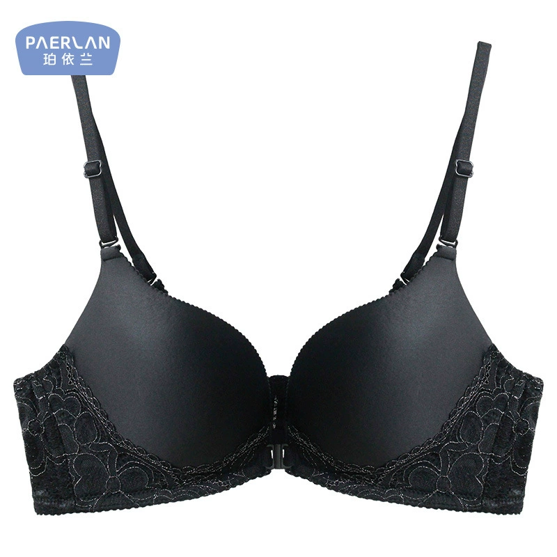 珀依兰 Wireless bra, push up bra, lace bra top, sexy underwear