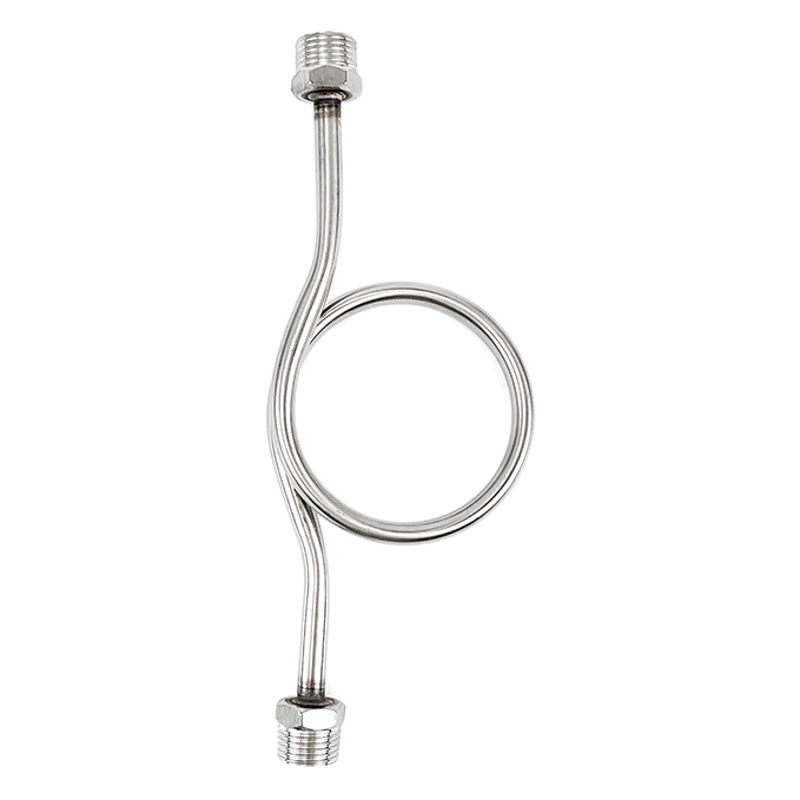 201 нержавеющая сталь буферная трубка приборная панель трубка манометр изгиб аксессуар 4 точки утолщенной нержавеющей стали манометр изгиб