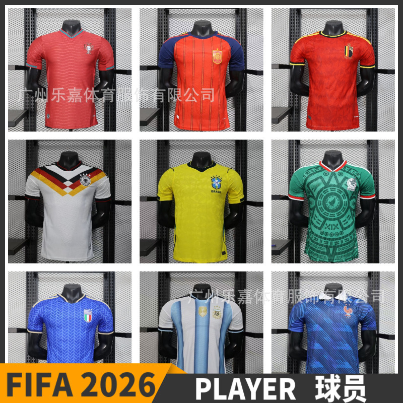 26-27 Usa, Canada, Mexico World Cup National Team Football Jerseys England, France, Germany, Italy, Argentina, Brazil, Messi, C. Ronaldo 2026 World Cup 26-27 Usa, Canada, Mexico World Cup National Team Football Jerseys England, France, Germany, Italy, Argentina, Brazil, Messi, C. Ronaldo 2026 World Cup