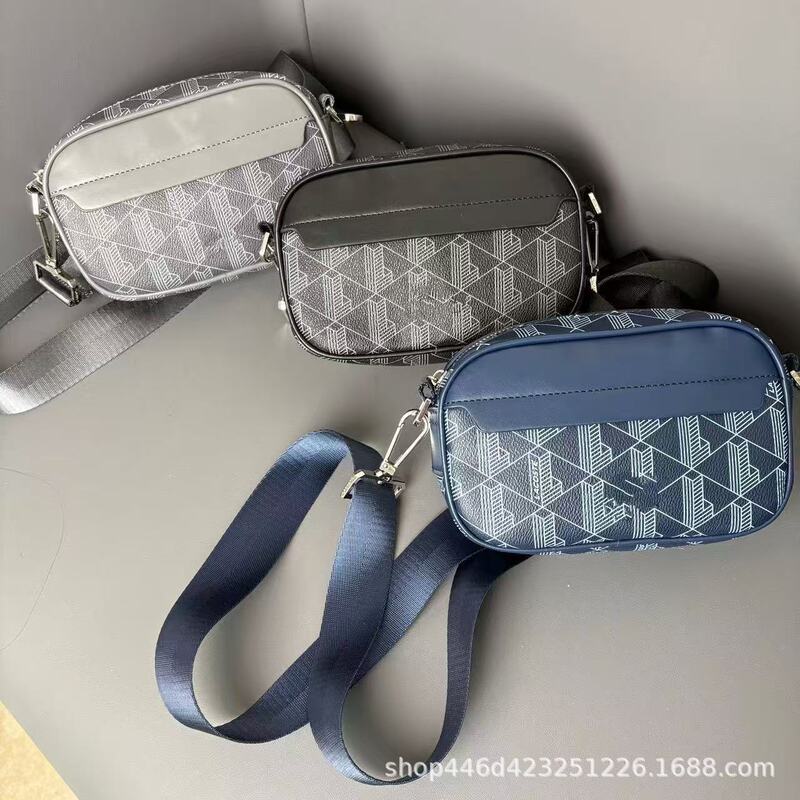 2025 Postman Shoulder Bag Small Crossbody Bag Trendy Brand Workwear Waist Bag Casual Backpack Men's Chest Bag Shoulder Bag Men's Bag