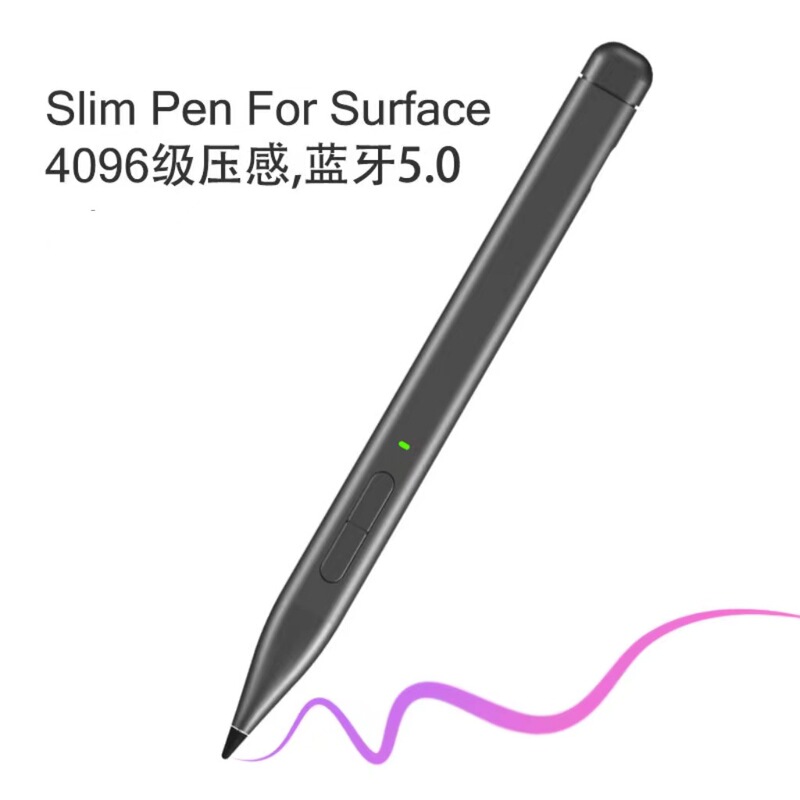 Suitable for Microsoft Surface Stylus Pressure-sensing Anti-mistouch Ultra-thin pro8/9 Stylus Go laptop Magnetic Suction