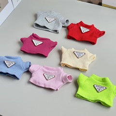 仅衣服 17cm心动马卡龙拉布布娃衣套装一二三代衣服玩偶挂件配饰
