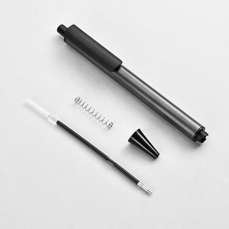 Regalos de empresa de alta gama en stock papelería pluma de gel de metal logotipo personalizado prensa firma publicidad pluma traje al por mayor