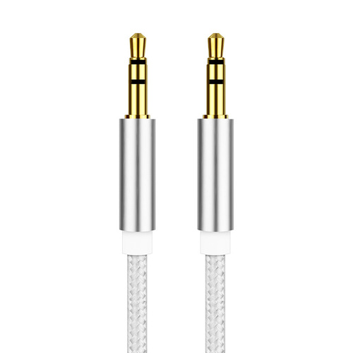 铝合金公对公音频线耳机延长线aux连接线车载通用3.5mm音频线批发