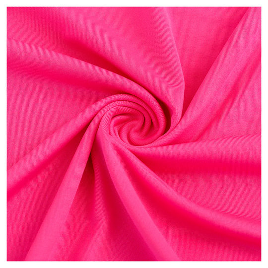 100D milk Silk four-sided stretch jersey polyester ammonia jersey lining quick-drying sportswear yoga clothing knitted fabric
