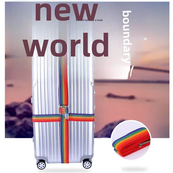 Spot Extra Long 4.2m Suitcase Bundling with Cross Straps Luggage Straps Checked Reinforcement Straps Safety Straps