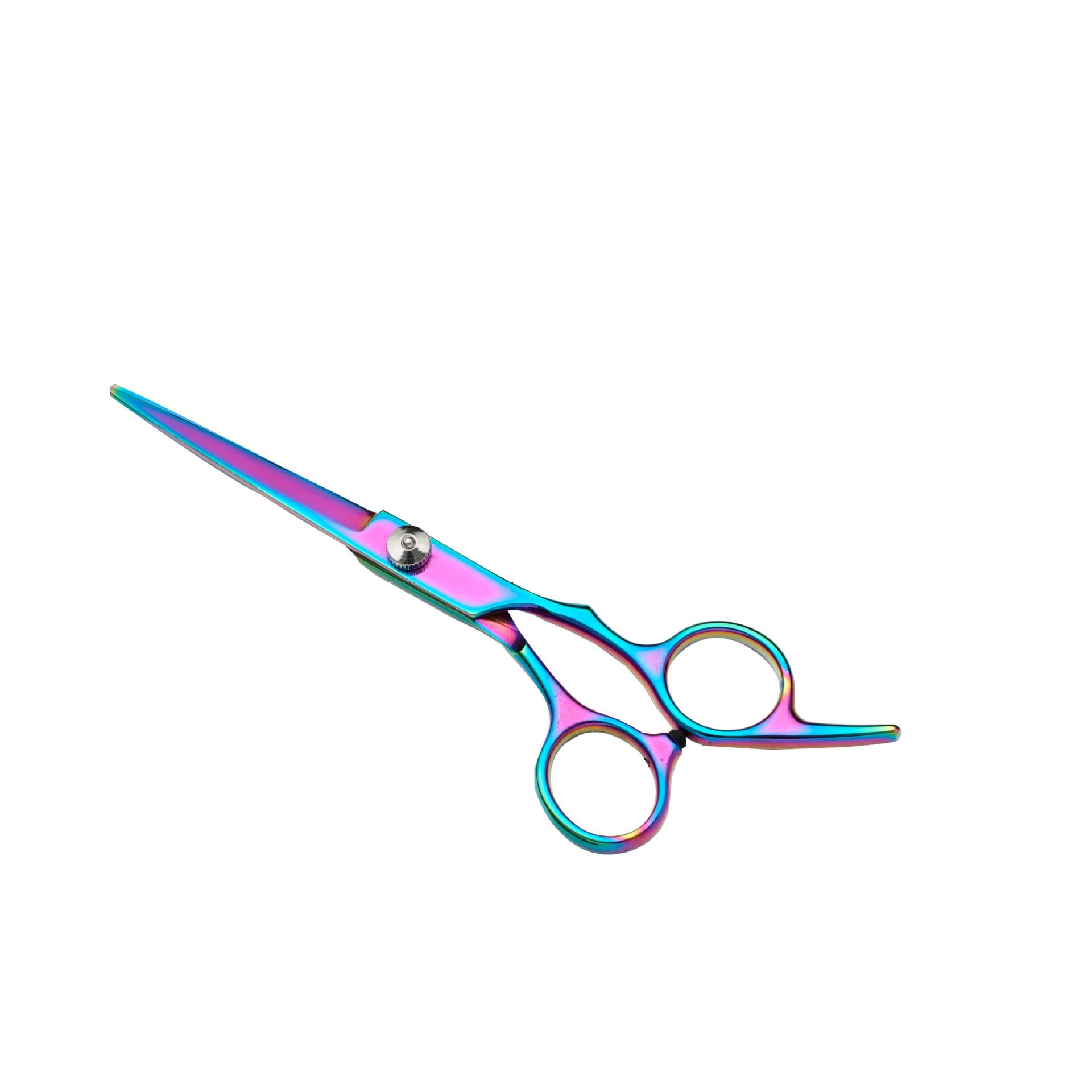 Tijeras de peluquería de acero inoxidable, juego de tijeras de peluquería de oro negro de 6 pulgadas, tijeras planas, tijeras de adelgazamiento, tijeras de corte