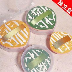 大きな厚さを厚くして、粉を厚くしない超柔らかいマシュマロのエアマットのパフの乾湿両用は粉を食べないで化粧します。
