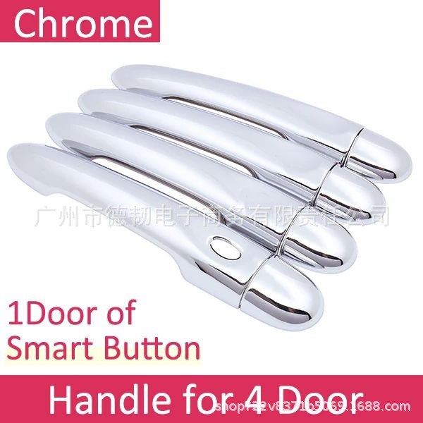 Applicable to Renault Renault Fluence 2009~2019 Electroplated Handle Cover Outer Handle Door Handle Sticker