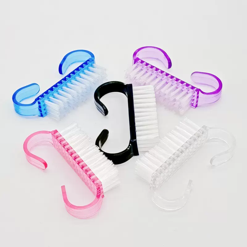 美甲清洁小刷子小号牛角刷羊角刷指甲清洁工具指甲刷粉尘刷批发