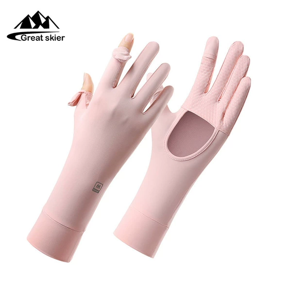 Pink M-mark lengthened palm hole