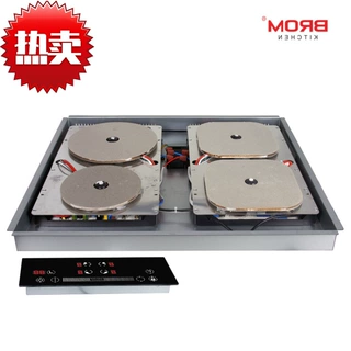 工厂Professional 4-Burner Invisible Induction Cooker Rock Sl