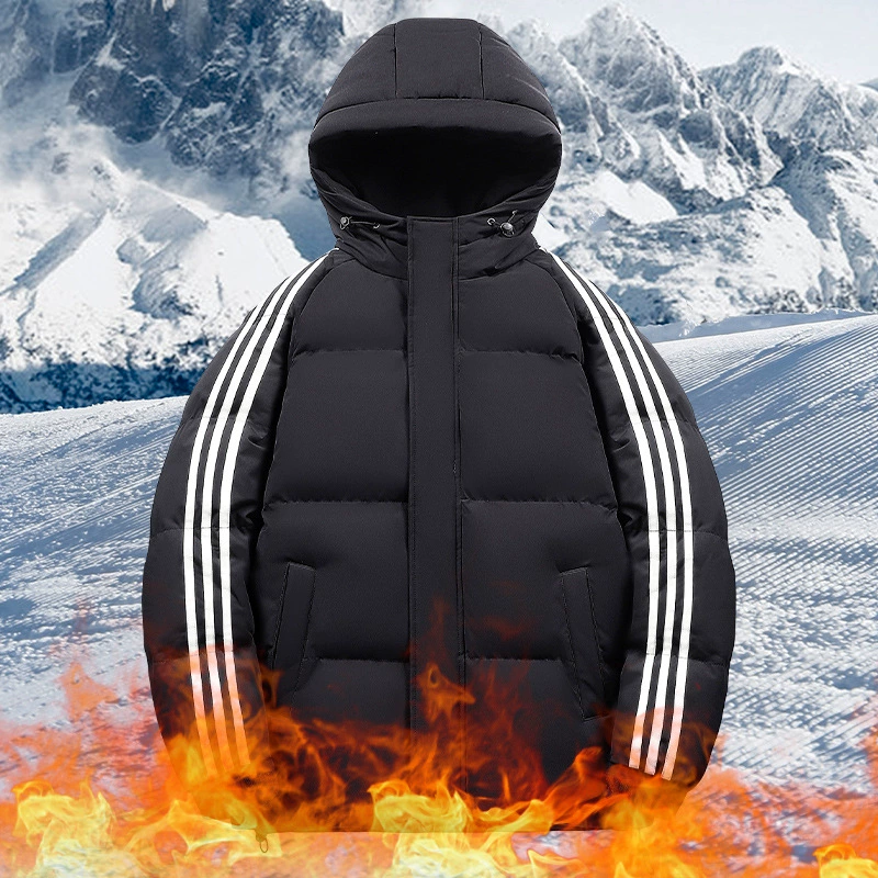 Пальто с хлопковой подкладкой, мужское новое зимнее пуховое пальто с хлопковой подкладкой, модное короткое пальто с хлопковой подкладкой, модное Брендовое легкое зимнее пальто в Корейском стиле