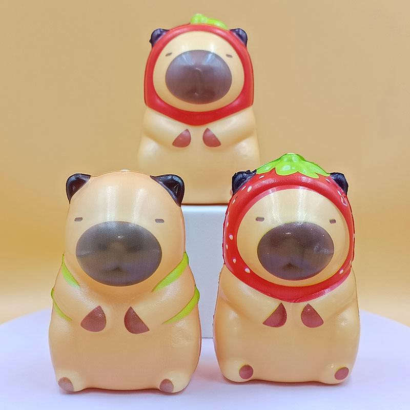 ネットセレブ人気カピバラピンチスローリバウンドストレス解消おもちゃ学生減圧アーティファクトメーカー卸売|undefined