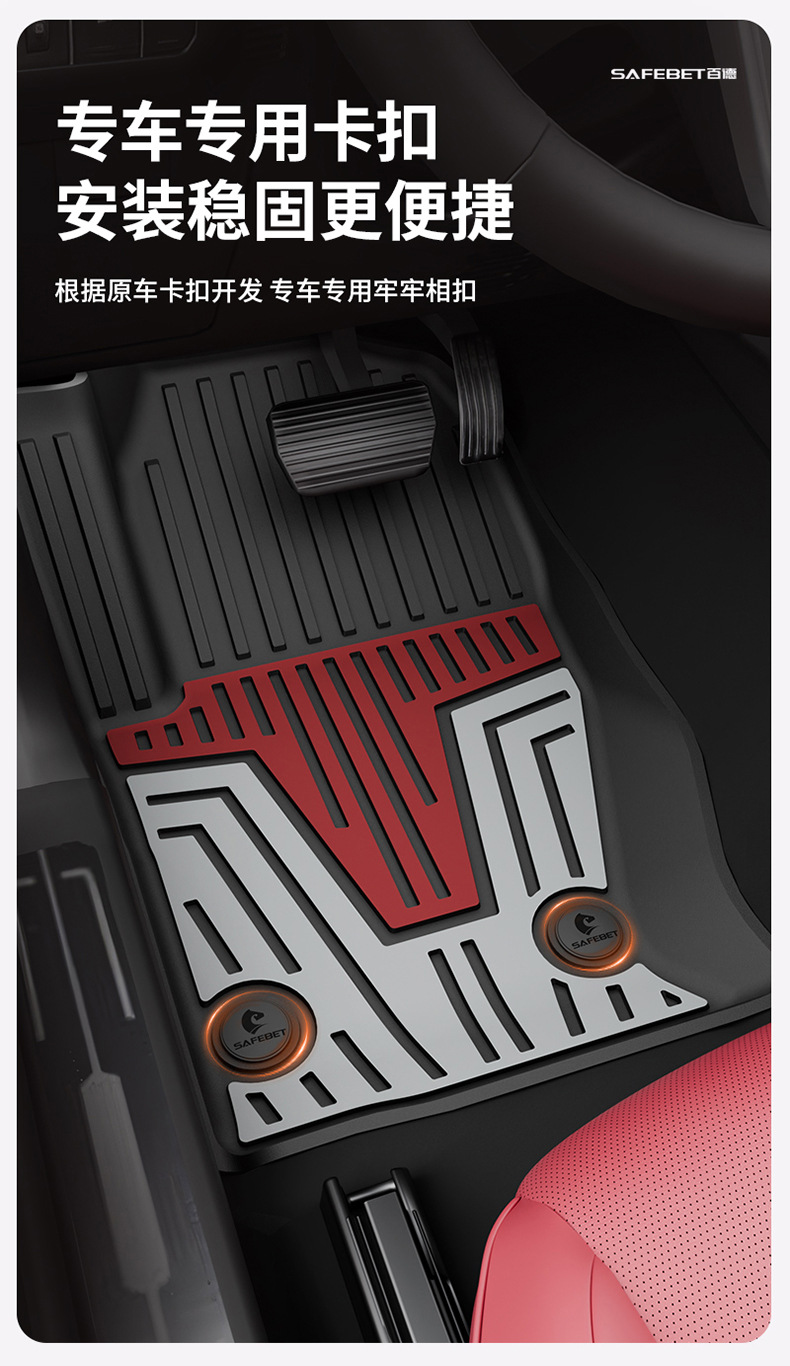 Tank 300L, Tank 400, Tank 500, Tank 700 Special Vehicle-Specific Colorful Tpe Car Floor Mats and Interior Accessories