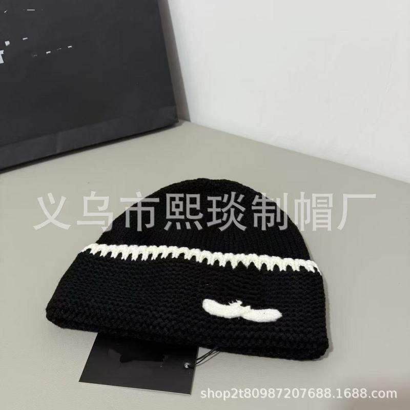 Xiaoxiangfeng ダブル C ハットの正しいバージョン、秋冬の暖かいフレグランスおばさんウール帽子、男性と女性用、多用途の有名な帽子|undefined